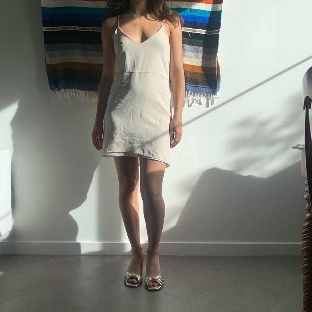 Blush Silk Slip by AYR 🌸